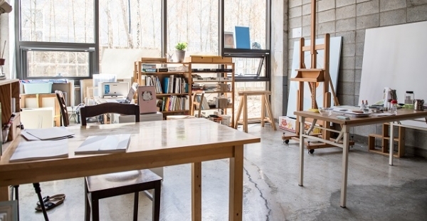 전주 팔복예술공장 창작스튜디오.