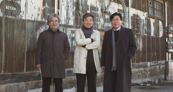(왼쪽부터) 김두해·선기현·이흥재 작가.