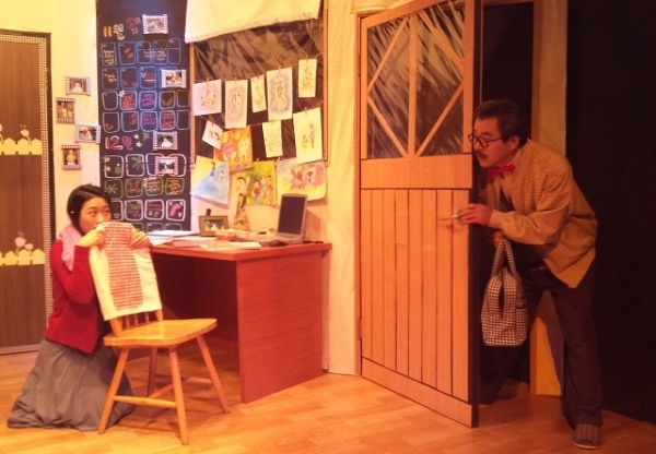 연극 ‘오래전愛’ 무대 모습.