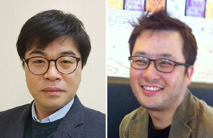 이석 팀장(왼쪽), 서민호 화백