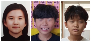 백슬기(이리영등초 3), 정재원(남원중앙초 5), 양현성(부안동초 3)
