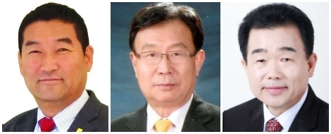 (왼쪽부터) 김상휘·소재호·최무연 후보