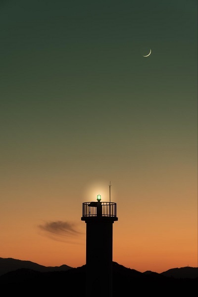 최욱 작가 작품 '구산항 등대'
