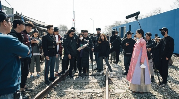 드라마 '미스터선샤인' 촬영지 남원 서도역. 사진= 전주영상위원회 제공