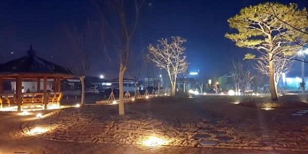 정읍시 상동 일원에 조성된 '어울림 숲'