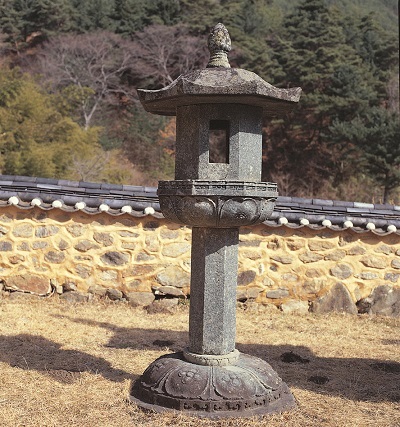 실상사 백장암 석등. 사진=문화재청 제공