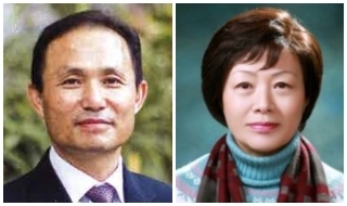 김현조 후보(왼쪽)와 이경아 후보.