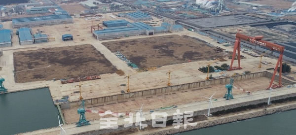 현대중공업 군산조선소 전경. 전북일보 자료사진