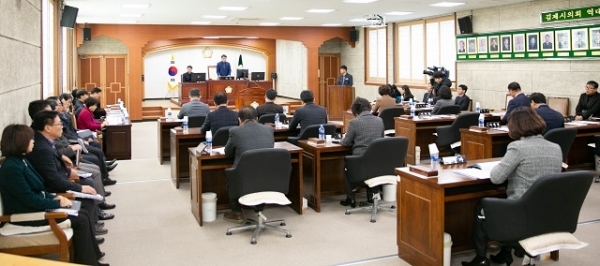 지난 7일 김제시의회 제234회 임시회 제1차 본회의가 열렸다.
