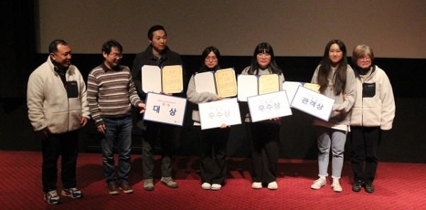 2020꽃심어린이청소년영화제 수상자들.