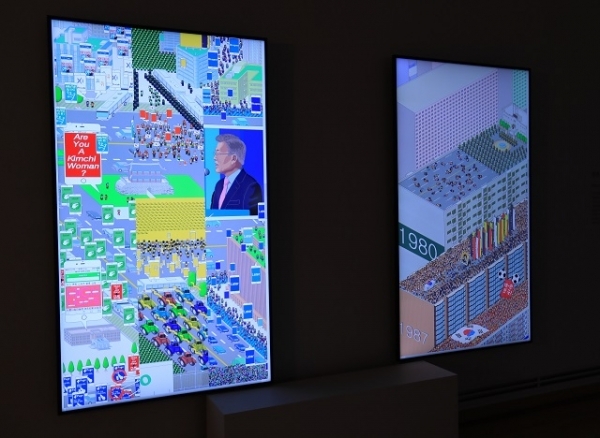 선우훈(1989~ ), 디지털 드로잉, 가변크기, 2018