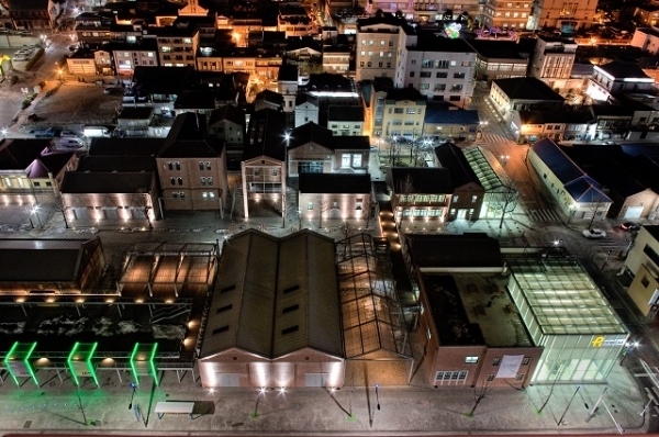 인천아트플랫폼 야경. 사진= 인천관광공사 제공