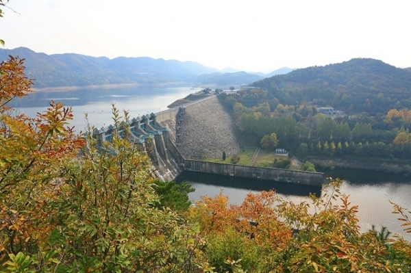 대청댐 전경. 사진=대전마케팅공사 제공