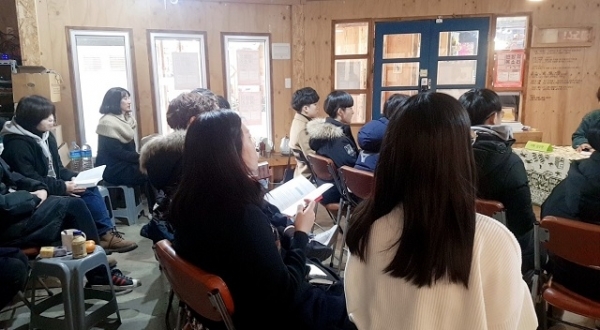 변방의 목소리 전주 공유회 모습.