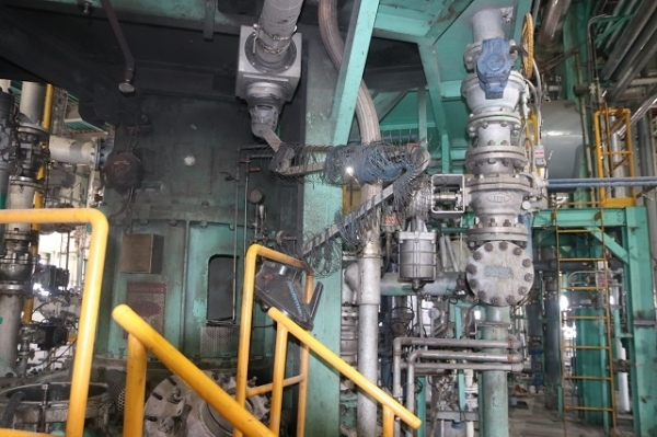 폭발사고가 발생한 군산의 한 화학 공장. 사진제공= 군산소방서.