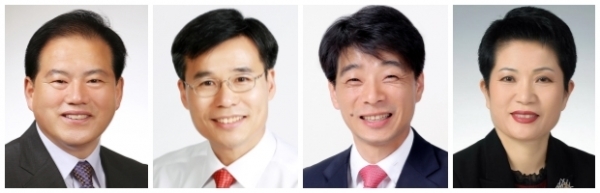 (왼쪽부터) 조상중·정상섭·이도형·황혜숙 정읍시의원