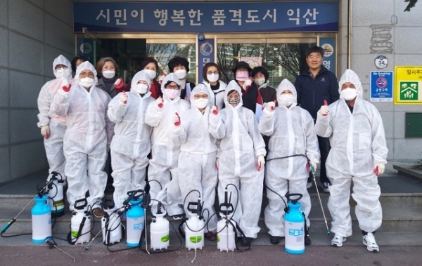 익산시 영등1동 ‘우리동네 달빛천사’ 봉사단