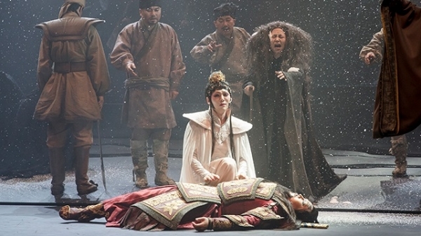 패왕별희 공연 모습. 사진=국립극장 제공