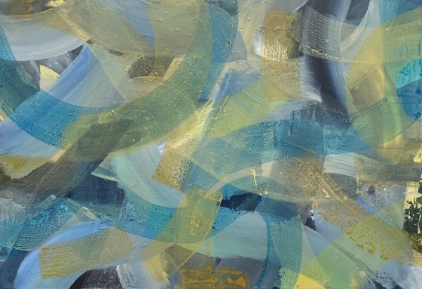 오혜림 작품 '엉킨 고래'.