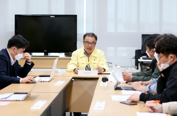 전북도 자가격리자 불시 현장 점검반 운영 관련 브리핑