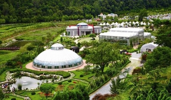 ▲ 고산 자연휴양림 전경.