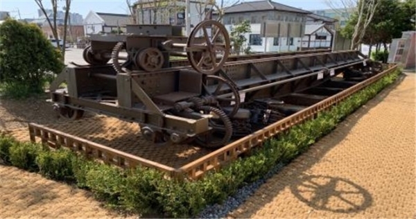 군산 제지산업의 상징 ‘북선제지 크레인’