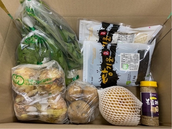 완주군 '농산물 가족 꾸러미'