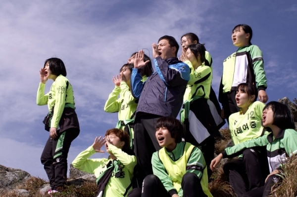 영화 '슈팅걸스' 장면.