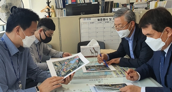 13일 박성일 완주군수가 국토교통부 등을 방문해 현안사업에 대한 국비 지원 필요성과 타당성을 설명하고 국가계획 및 사업비 반영을 강력 건의했다.