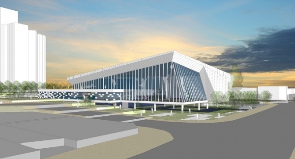 전주 혁신도시 다목적체육센터 조감도.