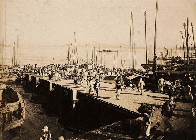 개항기때 군산항의 모습. 전북일보 자료사진