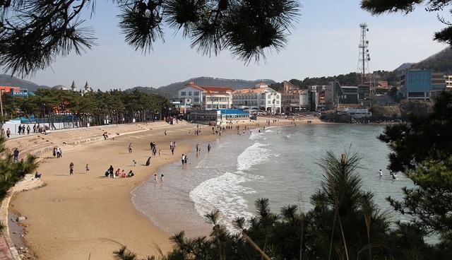 부안 격포해수욕장.