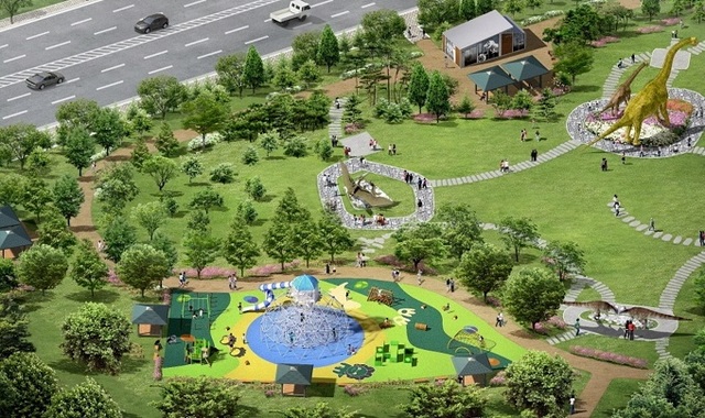 익산 왕궁보석테마 대표 관광지 조성사업 조감도.