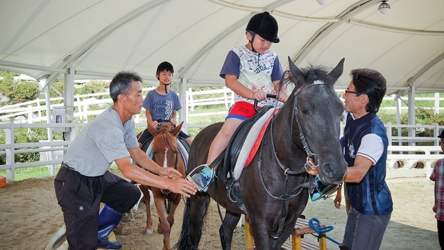 승마 체험장.