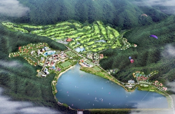 내장산리조트 관광지 조성사업 조감도