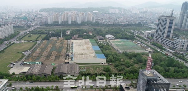 옛 대한방직 부지. 전북일보 자료사진