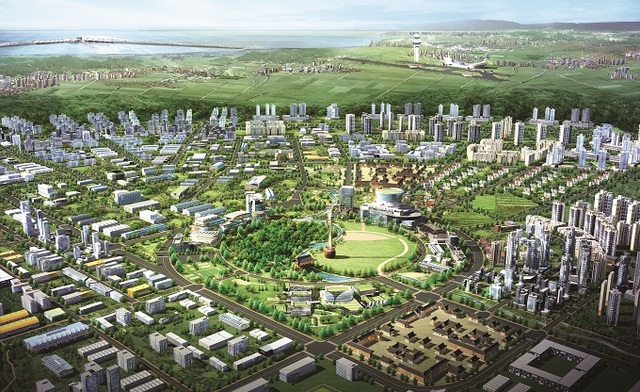 익산 국가식품클러스터 조감도.