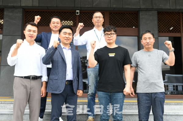 전주완산경찰서 형사들 / 사진=오세림 기자