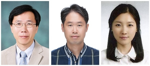 (왼쪽부터) 우석대 황진권·양갑식·안지혜 교수.