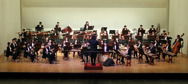 전북도립국악원 관현악단.