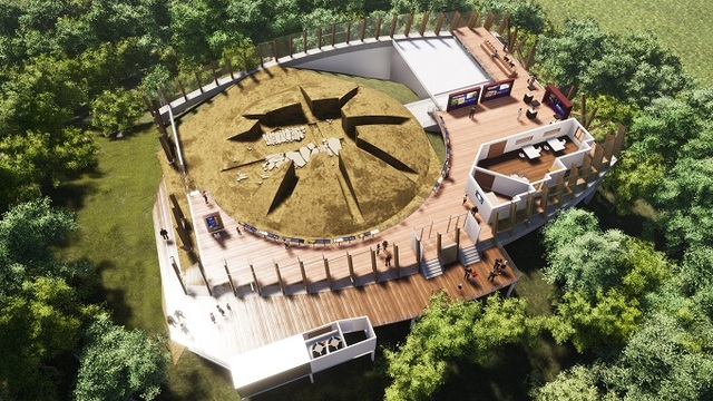 남원 유곡리와 두락리 고분군 유적발굴관 내부 예상도. 남원시 제공.