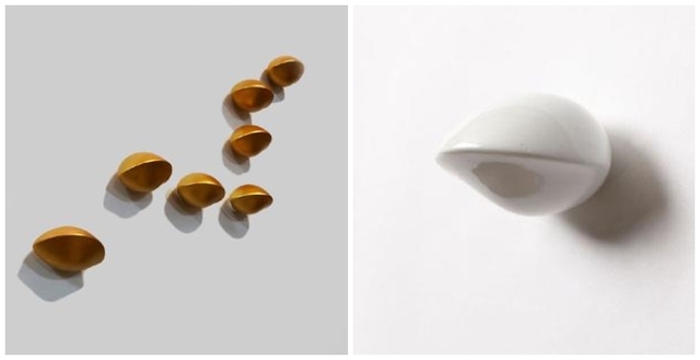 이번 ‘Birth’ 주제전에서 선보인 ‘품다’와 ‘빚다’의 테마가 축약적으로 나타난 작품.