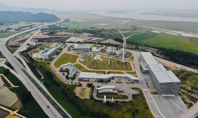 부안 신재생에너지테마파크 전경.