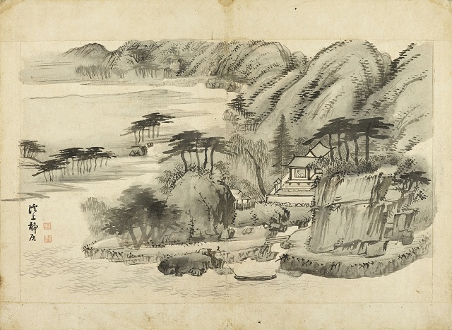 계상정거도(보물 제585호, 삼성미술관 리움)