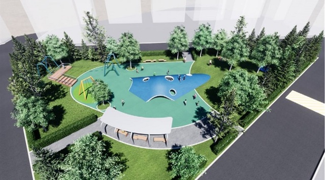 전주 쇠똥구리 공원 조감도.