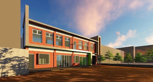 청년문화 및 창업공간 조감도.