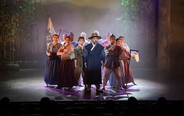 뮤지컬 '홍도1589' 지난 공연 모습.