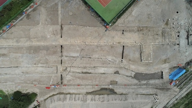 남원읍성 발굴지.