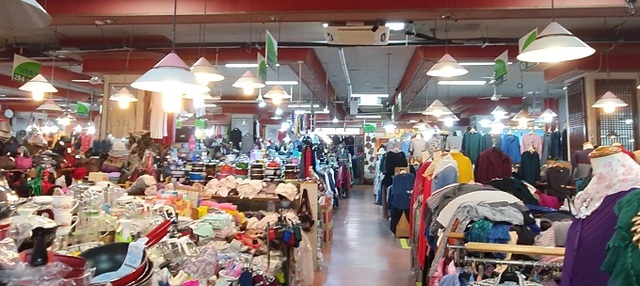 전주 중앙상가 전경.