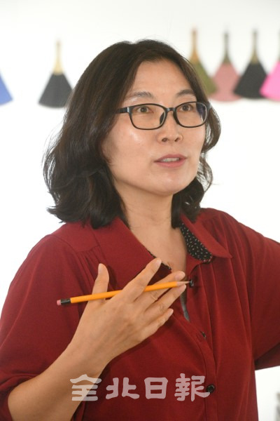 전주부채문화관 이향미 관장 / 사진=오세림 기자